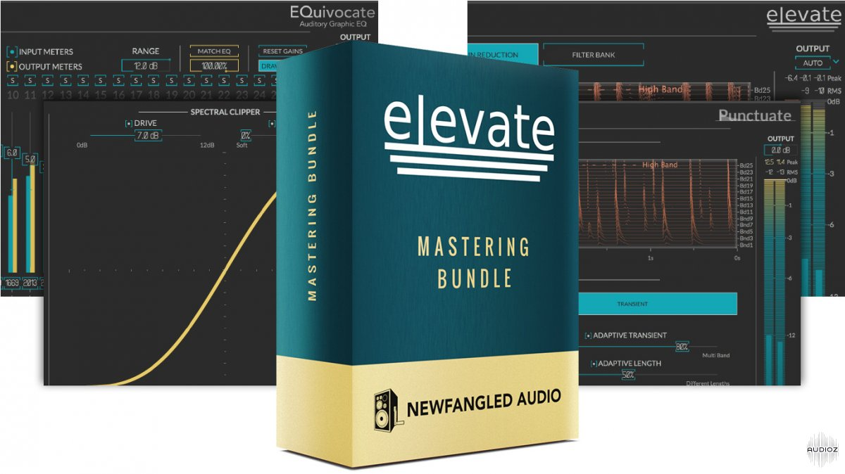 母带制作插件 – Newfangled Audio Elevate Bundle v1.8.1 WIN