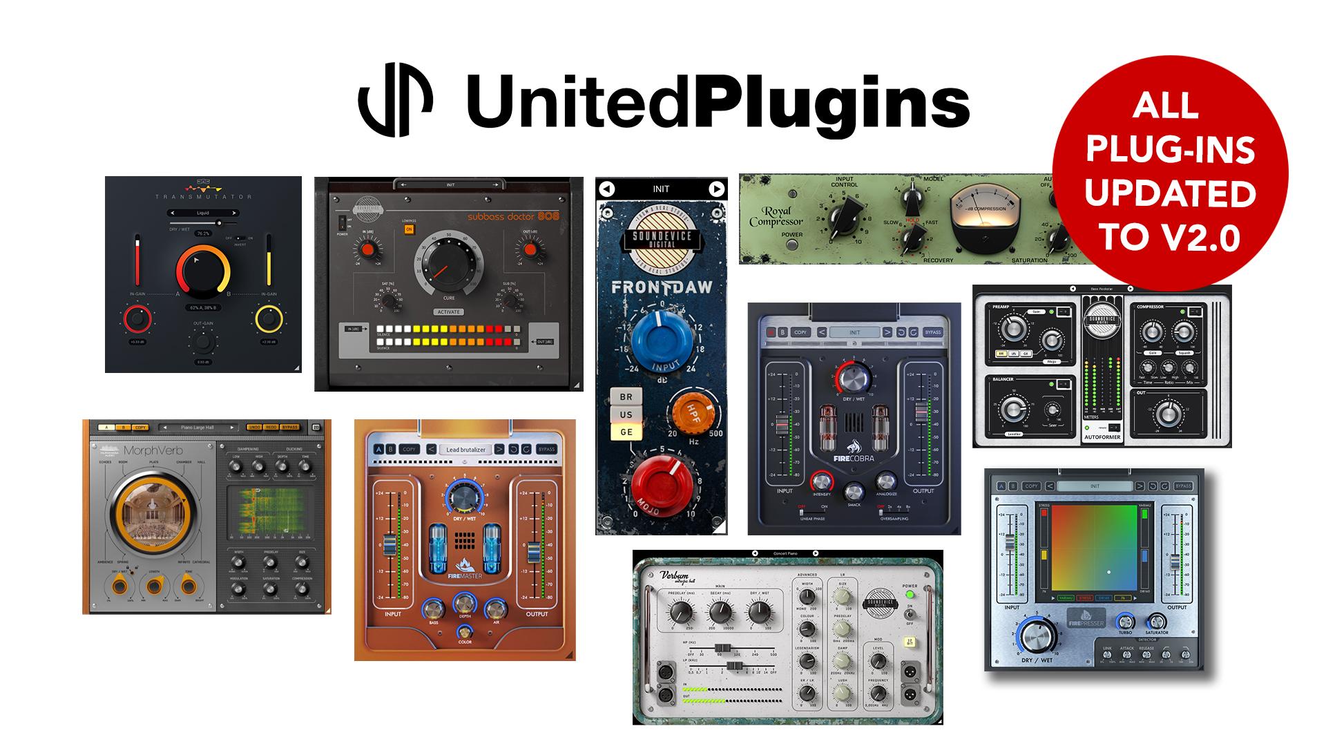 效果器插件 – United Plugins TOTAL BUNDLE MacOSX