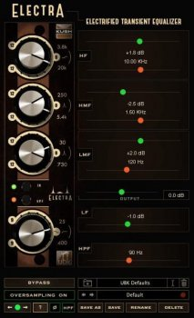 EQ效果器 – Kush Audio Electra DSP v1.5.2 [WiN]