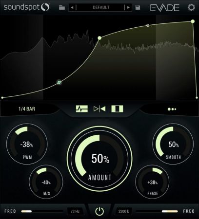 音量闪避效果器 – SoundSpot Evade v1.0.2 x32 x64 WiN MAC