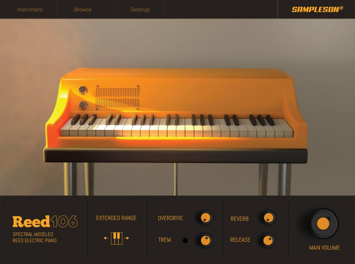 电钢插件 – Sampleson Reed106 v1.0.0 RETAiL WIN OSX
