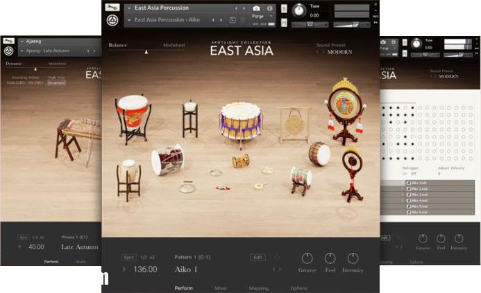 东亚地区民族乐器 – Native Instruments Spotlight Collection: East Asia v1.0 KONTAKT-DECiBEL