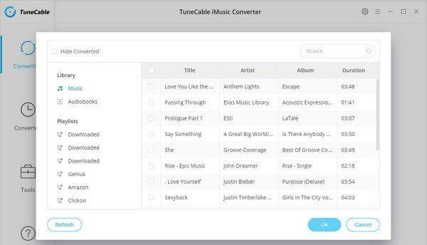 Apple Music转换器 – TuneCable iMusic Converter 1.5.0 WIN
