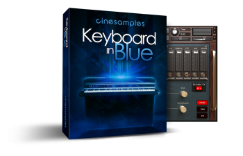 蓝色电钢琴 – Cinesamples Keyboard in Blue KONTAKT