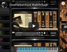 巴洛克风格大键琴 – Cinesamples CineHarpsichord KONTAKT