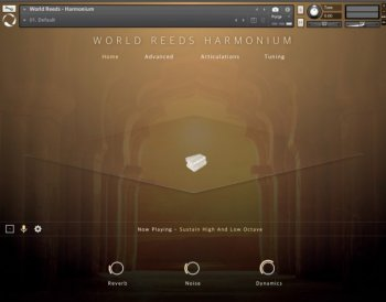 世界芦苇簧风琴 – Evolution Series World Reeds Harmonium v1.0.0 KONTAKT