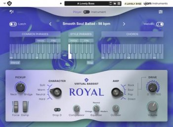 Reason RE UJAM Virtual Bassist Royal v1.0.0-DECiBEL