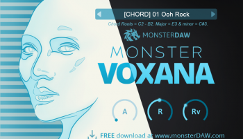 MonsterDAW MONSTER Voxana v1.0 x32 x64 VST AU Win MAC