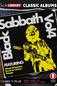 Lick Library Classic Albums Black Sabbath Vol 4 TUTORiAL