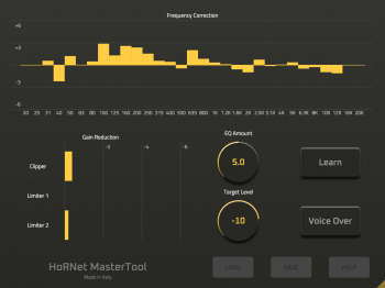 HoRNet MasterTool V 1.1.1 MAC / WIN AU VST2.4 VST3 AAX