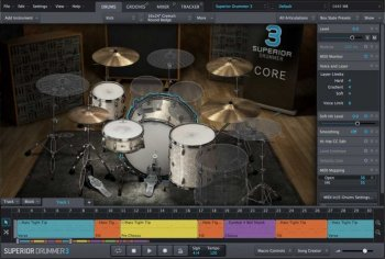 Toontrack Superior Drummer v3.3.0 CE Update-V.R (Win/Mac)