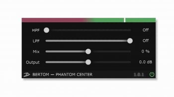Bertom Phantom Center v1.0.1 VST3 AU AAX LiNUX WiN macOS