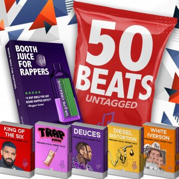 Grape Creative Complete Rapper bundle – 50 Beats + 5 Vocal Presets + Handbook-FANTASTiC